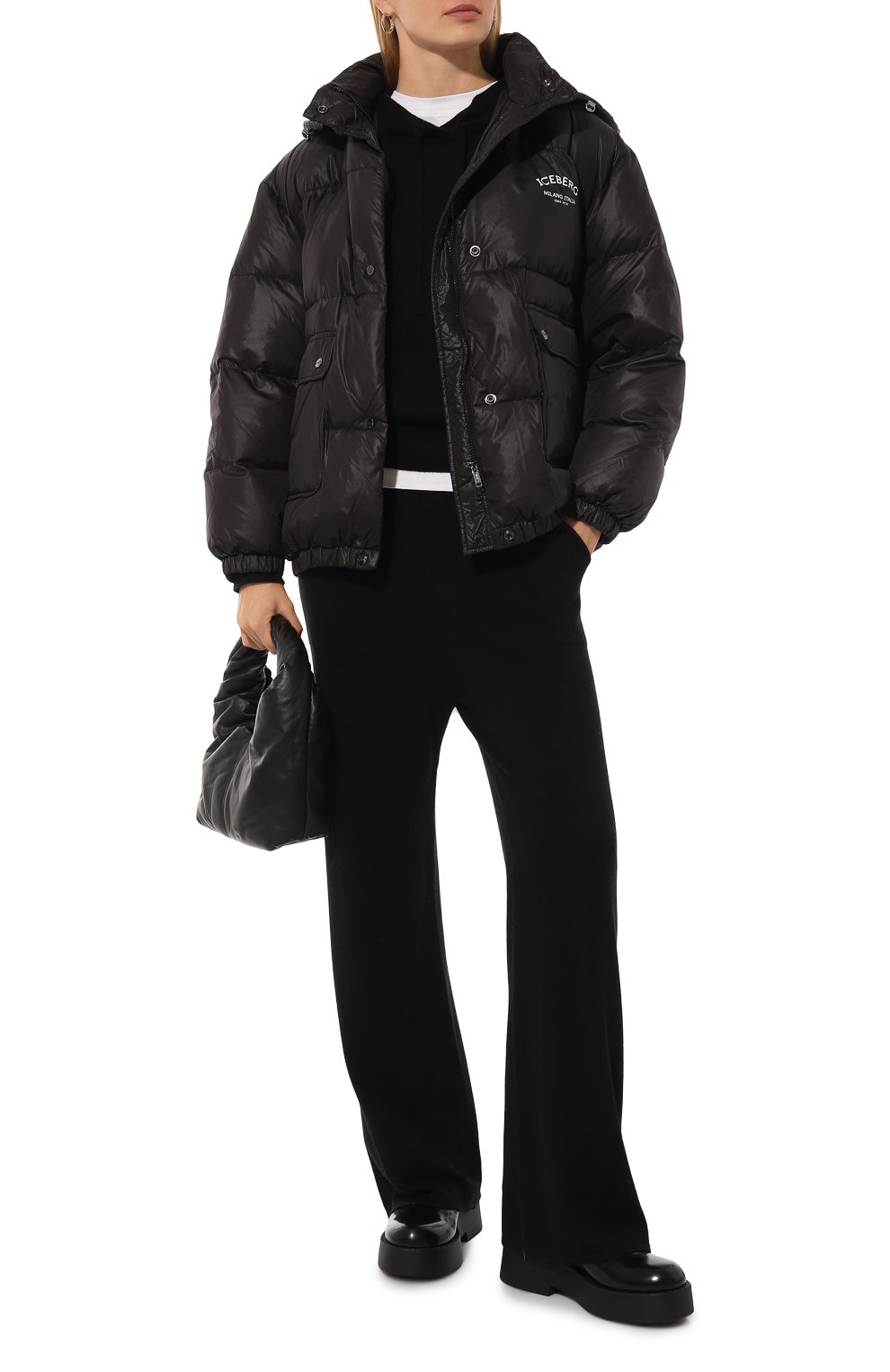 Худи из шерсти и кашемира ICEBERG, арт. /A020/9003, фото 2