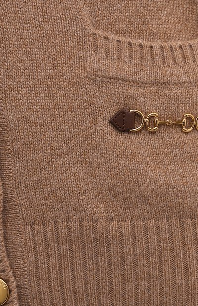 Кашемировый кардиган GUCCI, арт. 628412/XKBH9, фото 5