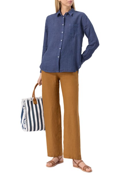 Льняная рубашка 120% LINO, арт. 32ALIW19GE/000B317, фото 2