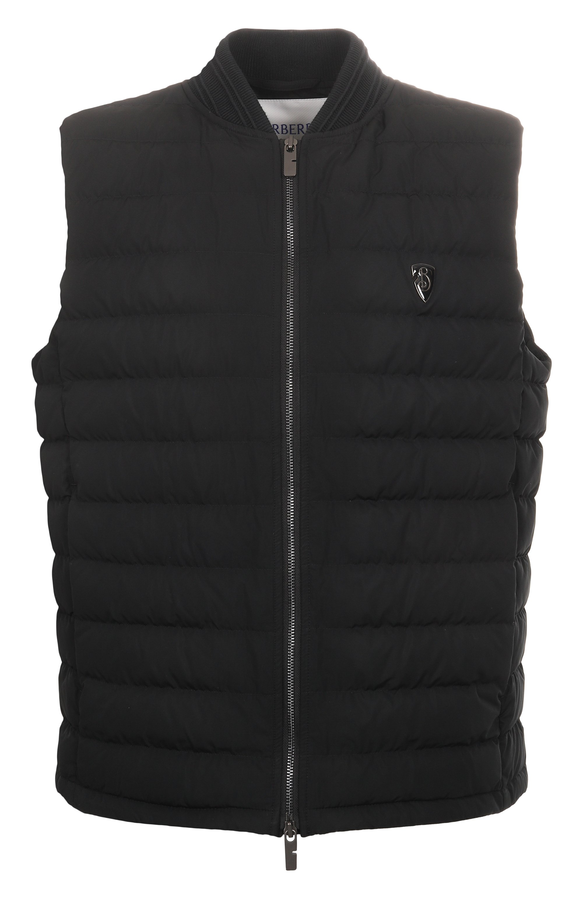 Пуховый жилет BURBERRY черного цвета по цене 185000 руб., арт. 8100922, фото 1 Пуховый жилет BURBERRY, арт. 8100922, фото 1