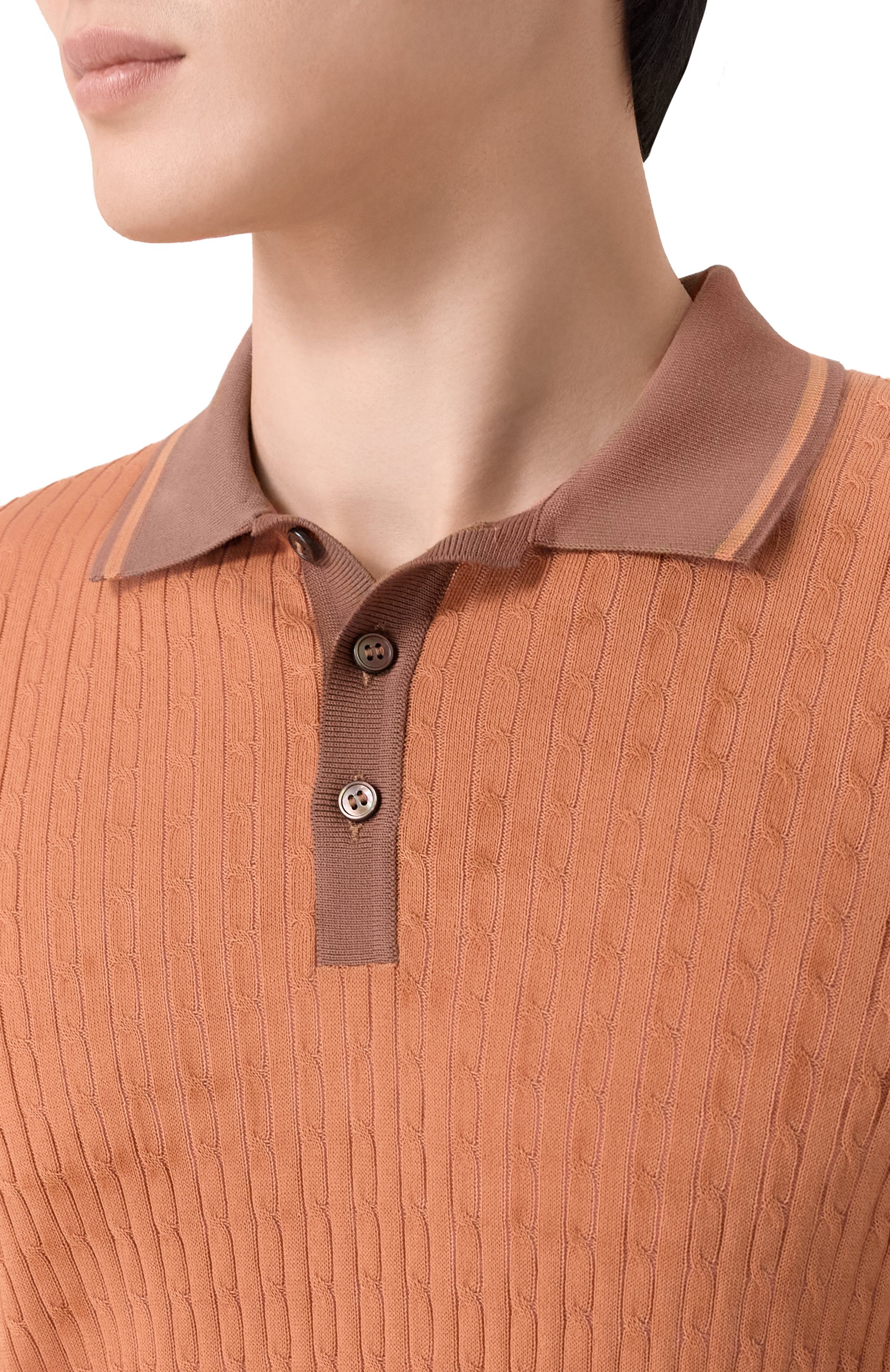 Хлопковое поло GRAN SASSO, арт. 57113/20625, фото 5