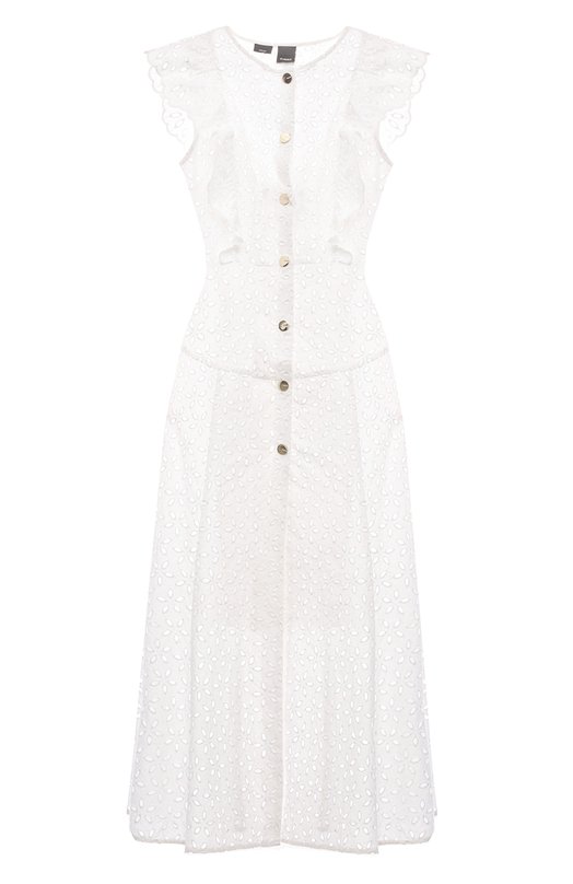 Хлопковое платье Pinko 100912-A0Q4 Белый 100912-A0Q4