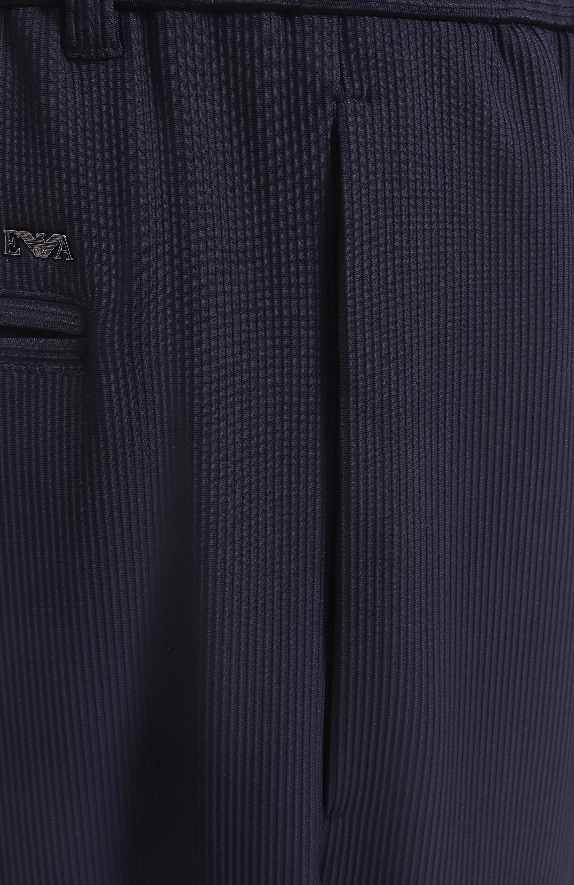Брюки EMPORIO ARMANI темно-синего цвета по цене 28550 руб., арт. EM001508/AF14076, фото 6 Брюки EMPORIO ARMANI, арт. EM001508/AF14076, фото 6