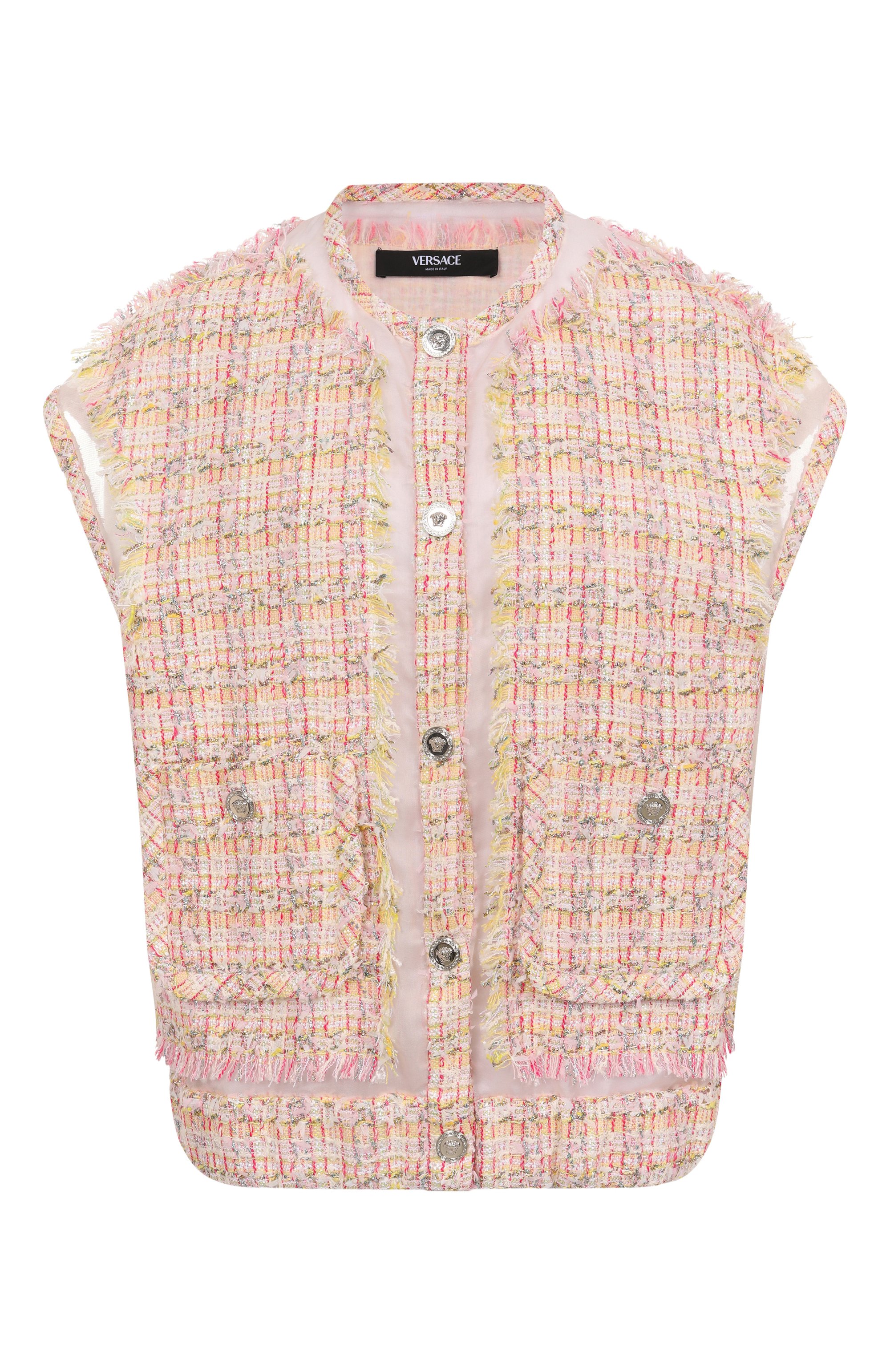 Твидовый жилет VERSACE, арт. 1018634/1A13465, фото 1
