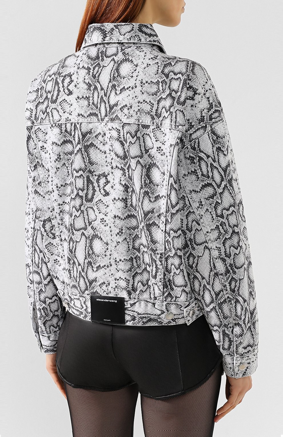 Джинсовая куртка ALEXANDER WANG, арт. 4D992428BZ, фото 4