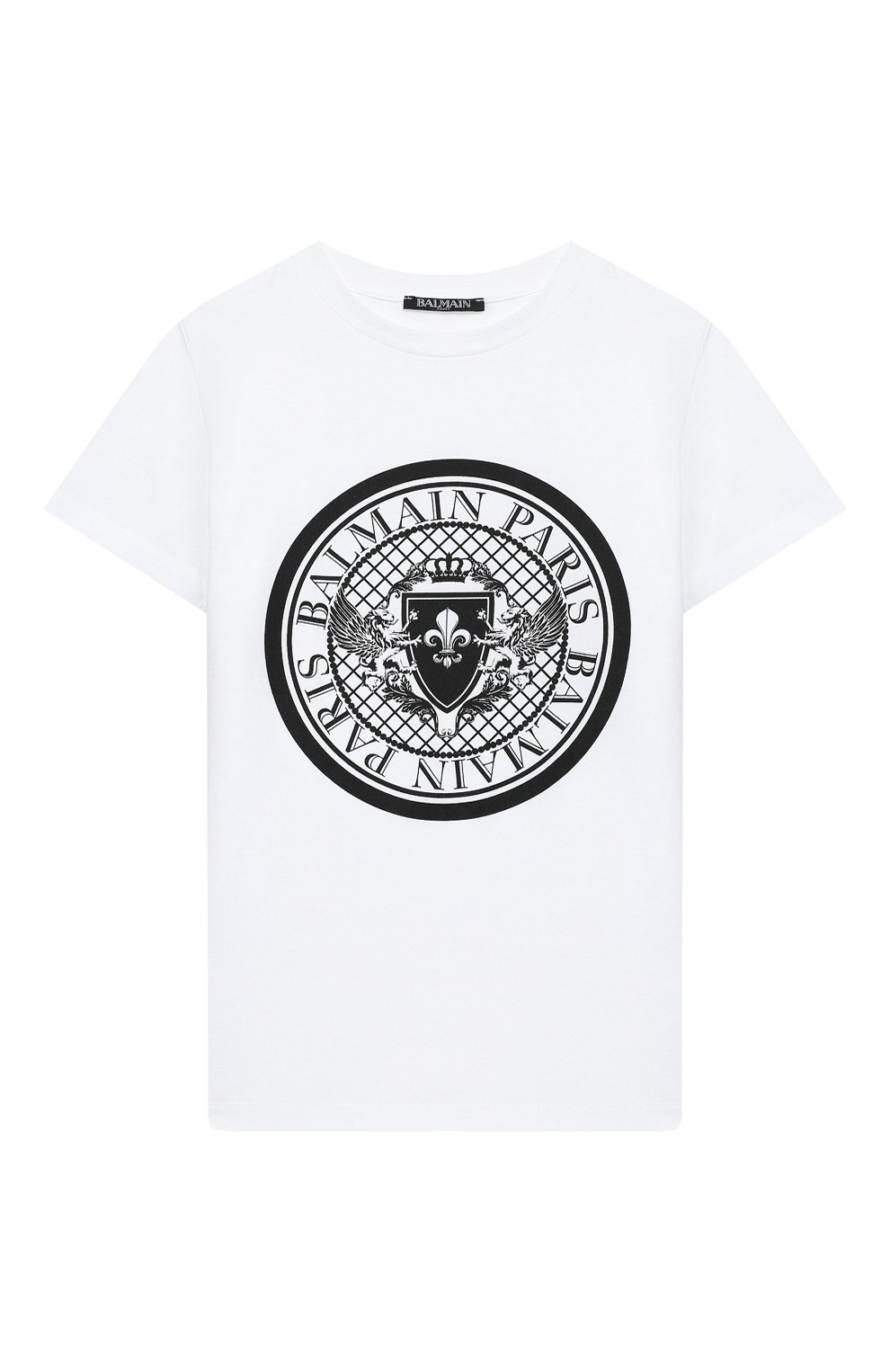 Хлопковая футболка BALMAIN, арт. 6L8621/LX160/4-10, фото 1