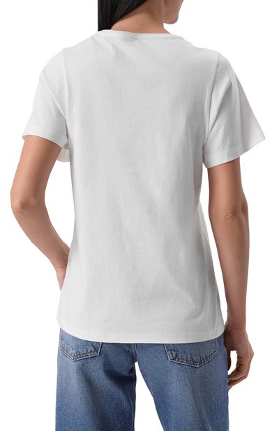 Хлопковая футболка TOTEME, арт. 211-439-770, фото 4