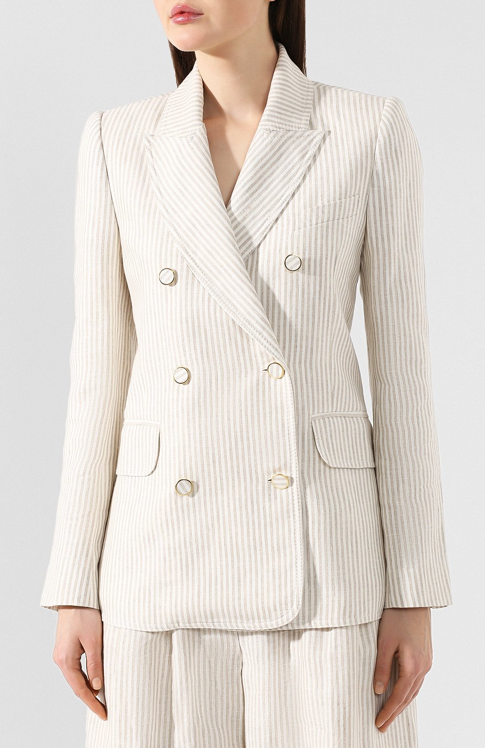 Льняной жакет ZIMMERMANN, арт. 7580JSUP, фото 3