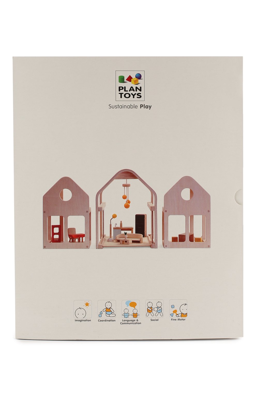 Кукольный дом с мебелью PLAN TOYS, арт. 7611, фото 4