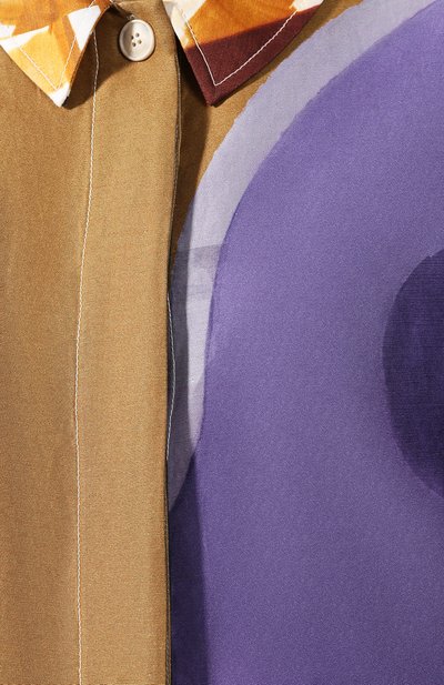 Рубашка из смеси хлопка и льна JACQUEMUS разноцветного цвета по цене 48000 руб., арт. 194SH02/67063, фото 5 Рубашка из смеси хлопка и льна JACQUEMUS, арт. 194SH02/67063, фото 5