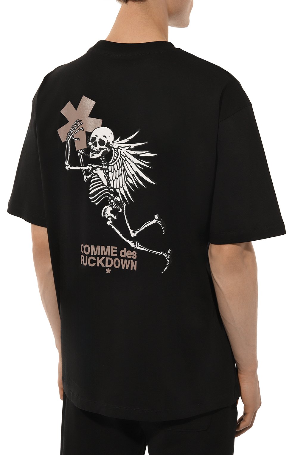 Хлопковая футболка COMME DES FUCKDOWN, арт. CFABM01334, фото 4