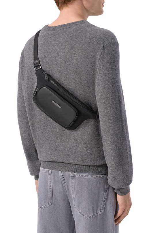Поясная сумка Trussardi Z703E006338N Чёрный  Z703E006338N Фото 2