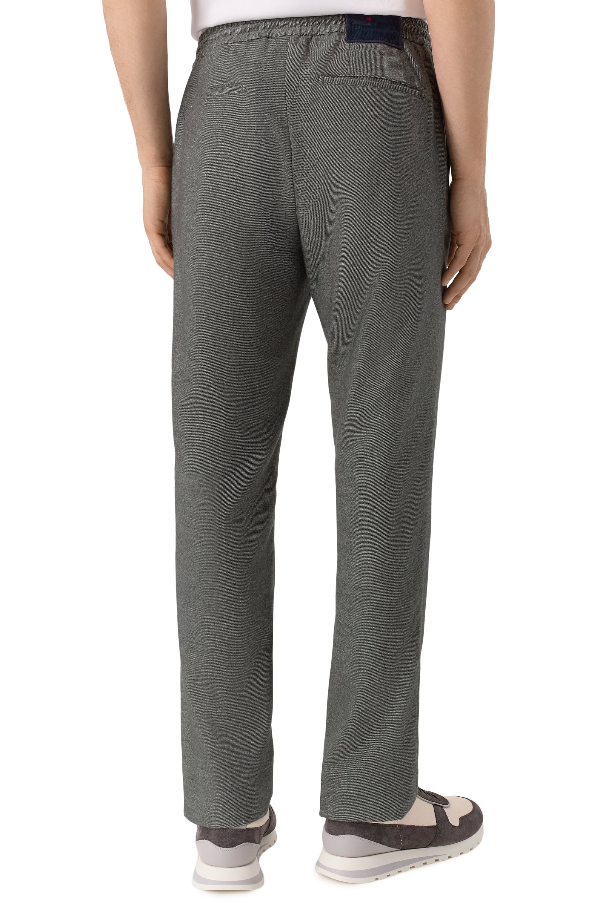 Брюки из хлопка и шерсти KITON, арт. UPLACRK0131H02, фото 4