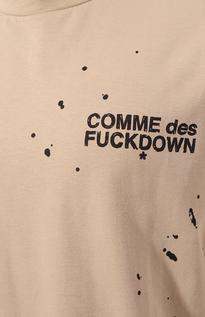 Хлопковая футболка COMME DES FUCKDOWN, арт. CDFD3167, фото 5