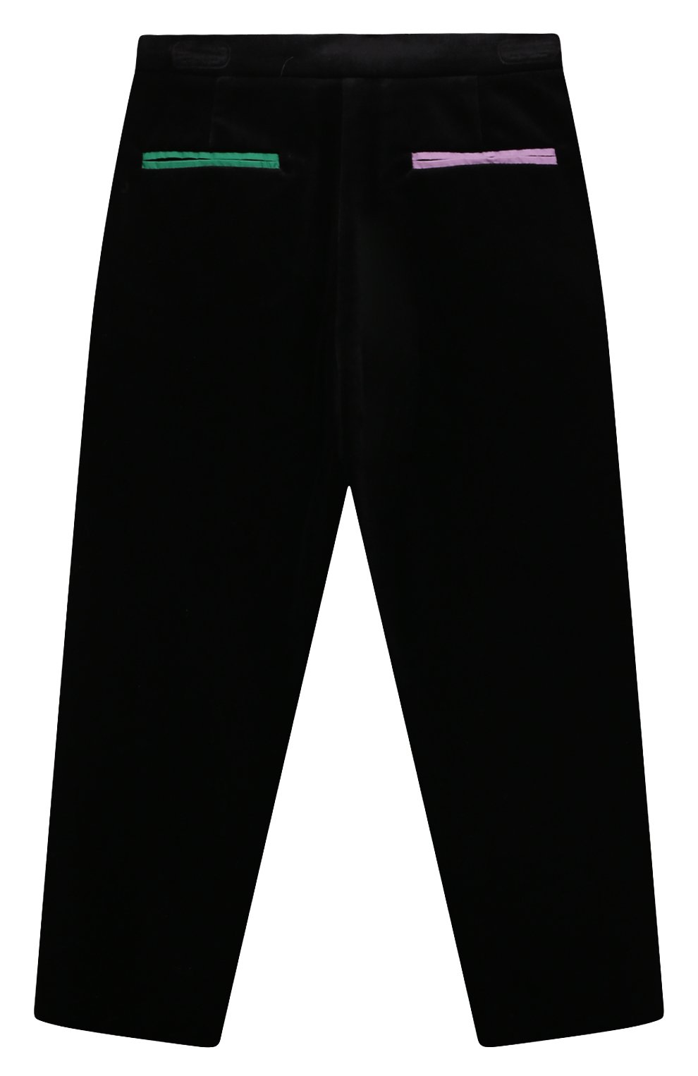 Вельветовые брюки STELLA MCCARTNEY черного цвета по цене 19550 руб., арт. TV6F10, фото 2 Вельветовые брюки STELLA MCCARTNEY, арт. TV6F10, фото 2