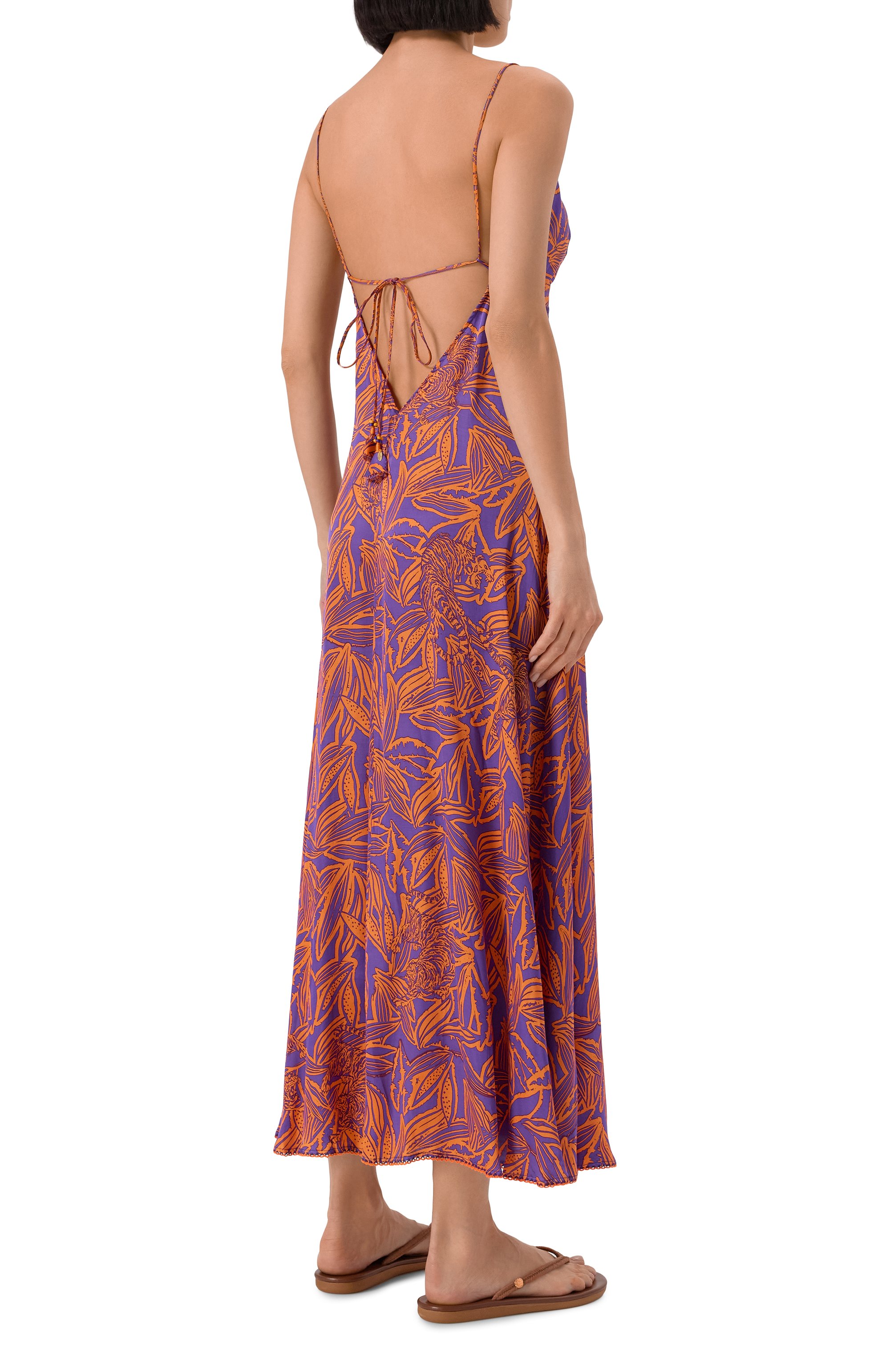 Платье из вискозы POUPETTE ST BARTH, арт. WDNR25LGPEU, фото 4