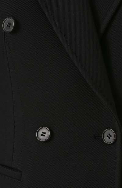 Двубортный жакет TOM FORD черного цвета по цене 339500 руб., арт. GI2465-FAX249, фото 5 Двубортный жакет TOM FORD, арт. GI2465-FAX249, фото 5