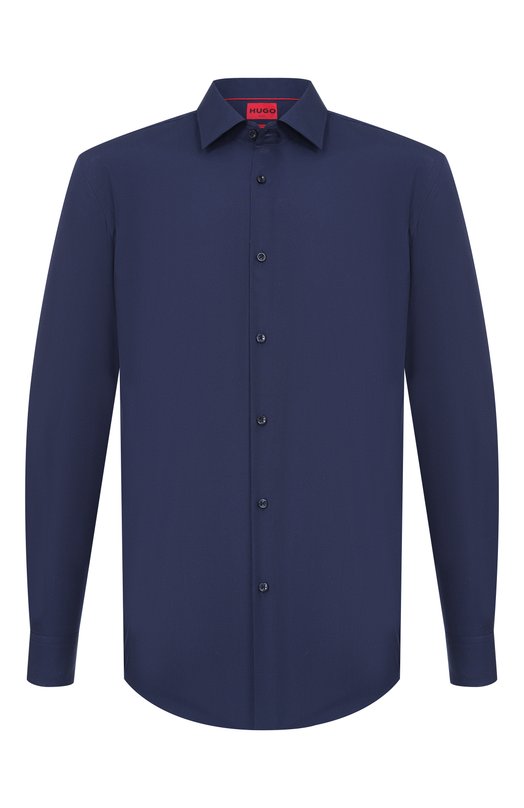 Хлопковая сорочка HUGO 50289499 Синий 50289499