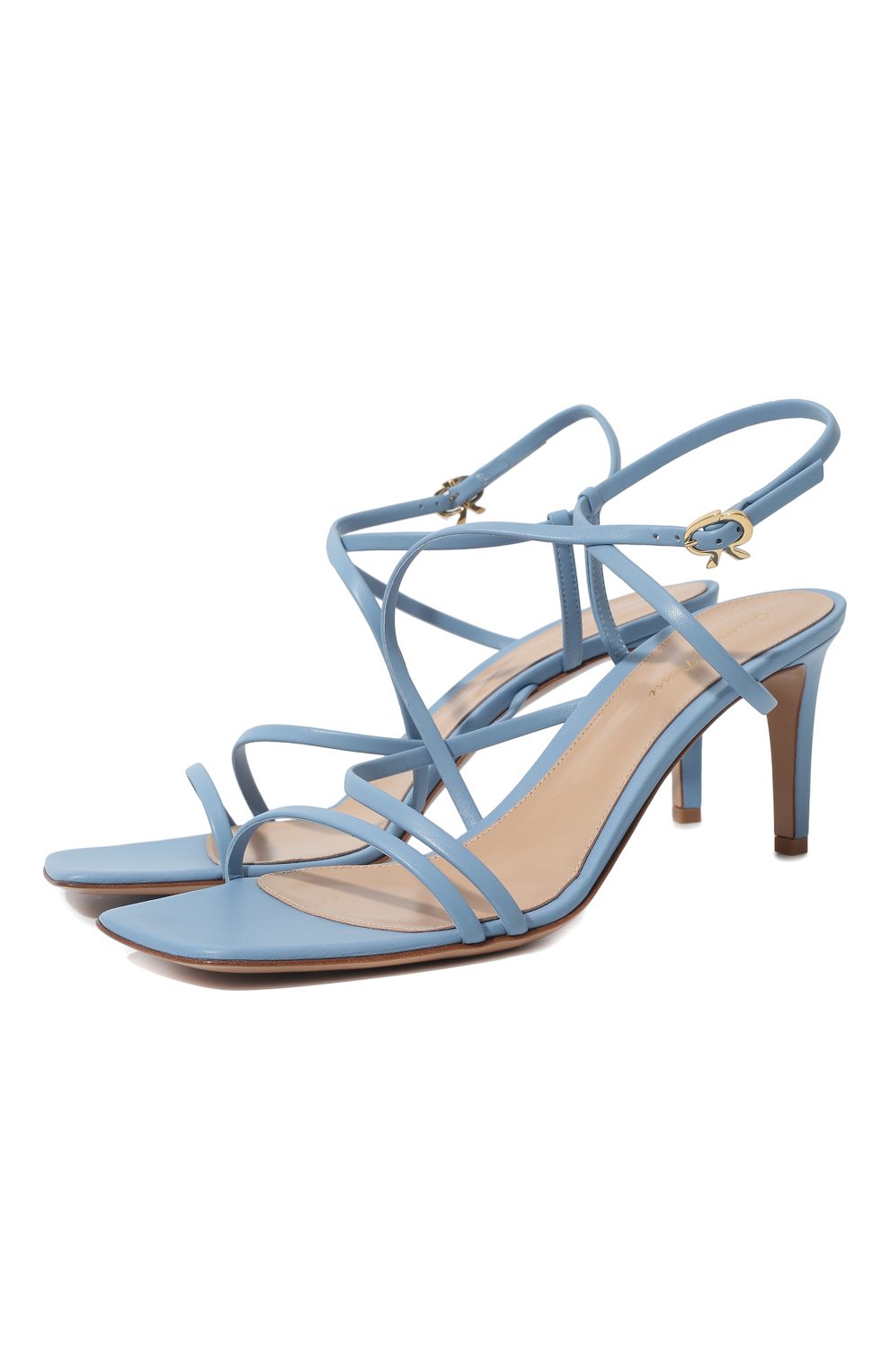 Кожаные босоножки manilla GIANVITO ROSSI, арт. G32063.70RIC.NAPSKYY, фото 1