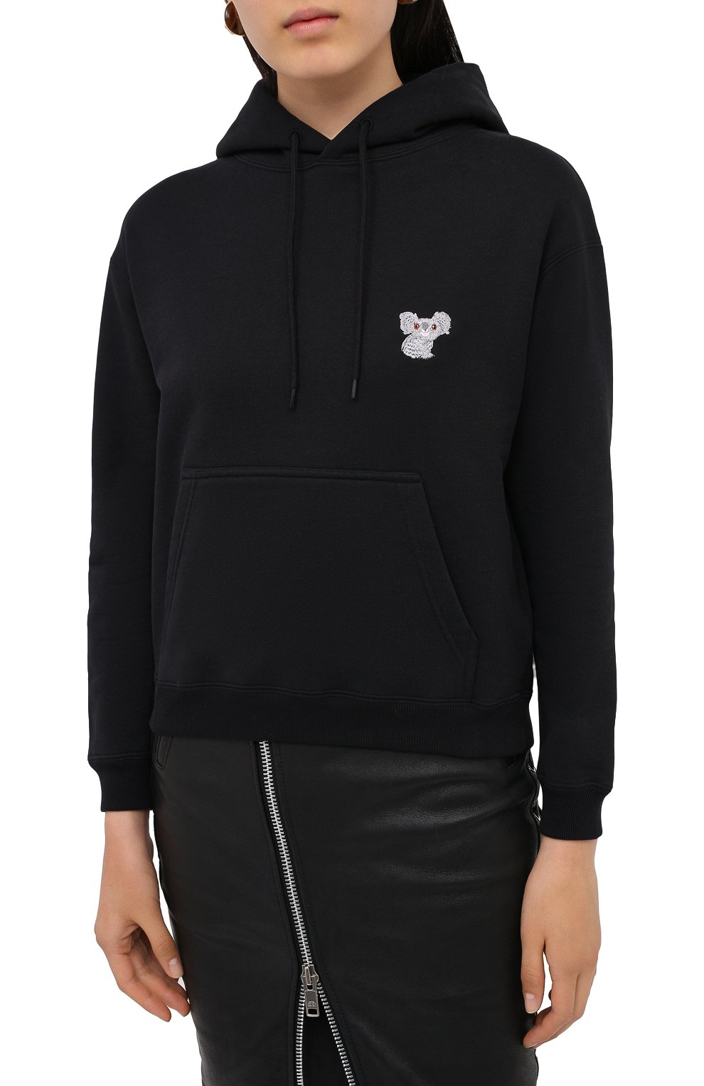 Хлопковое худи BALENCIAGA, арт. 612959/TIVD2, фото 3