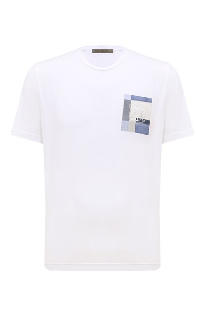 Хлопковая футболка CORNELIANI, арт. 93G587-9325035, фото 1