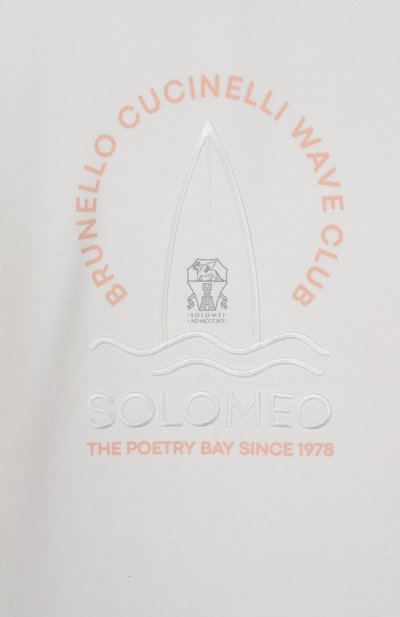 Хлопковое худи BRUNELLO CUCINELLI, арт. BW863E184A, фото 3