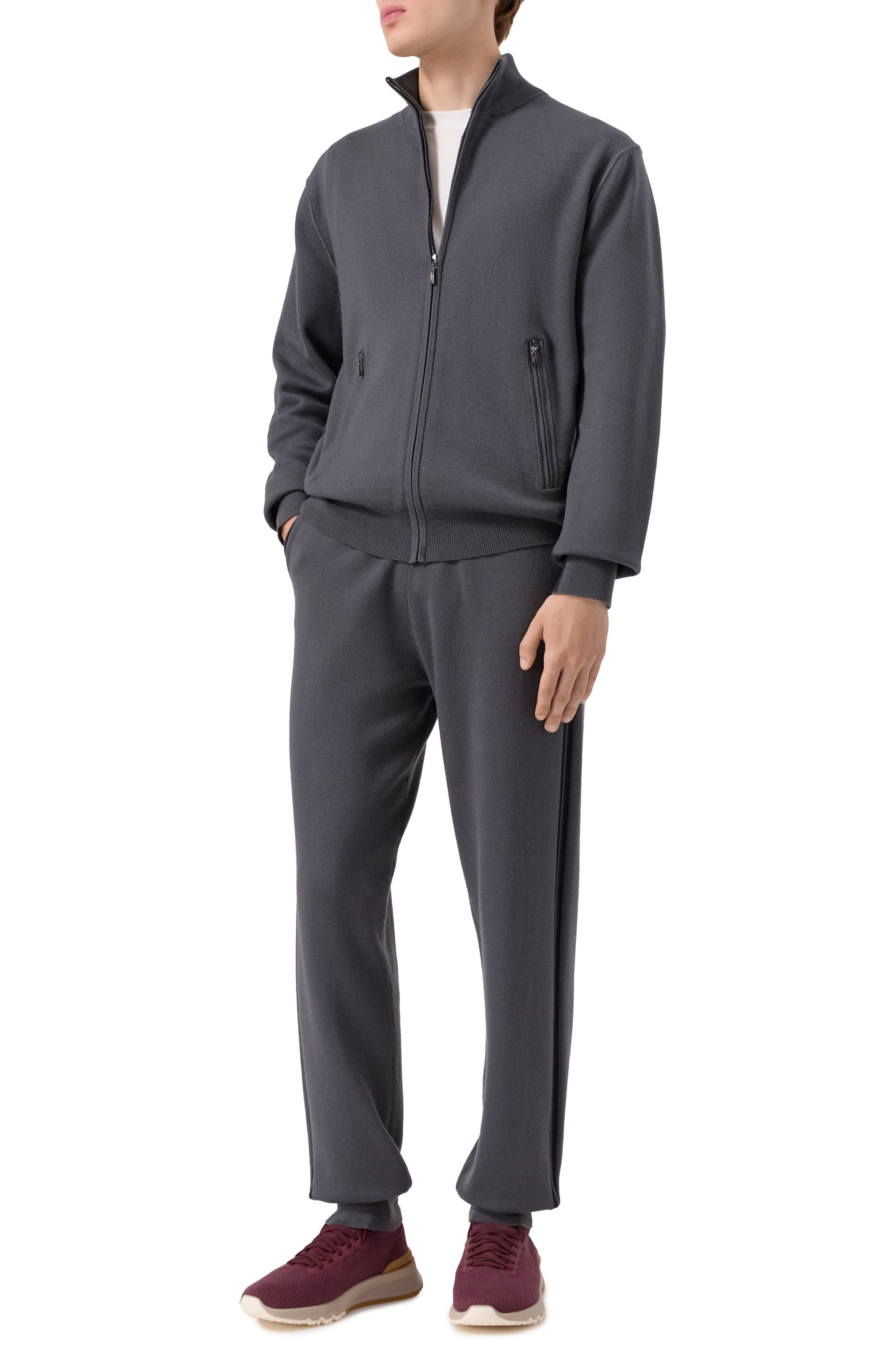 Текстильные кроссовки BRUNELLO CUCINELLI, арт. MZUPMB0252, фото 2