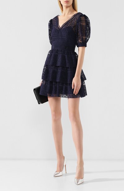 Кружевное мини-платье SELF-PORTRAIT, арт. SP20-068, фото 2