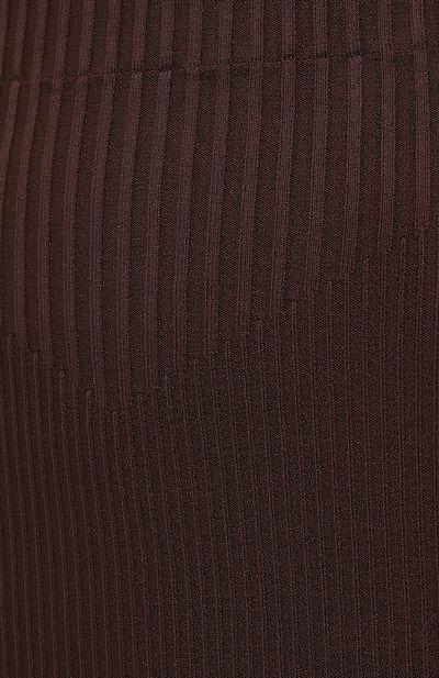 Юбка из вискозы ANDREADAMO коричневого цвета по цене 61700 руб., арт. ADFW21SK05031477, фото 5 Юбка из вискозы ANDREADAMO, арт. ADFW21SK05031477, фото 5