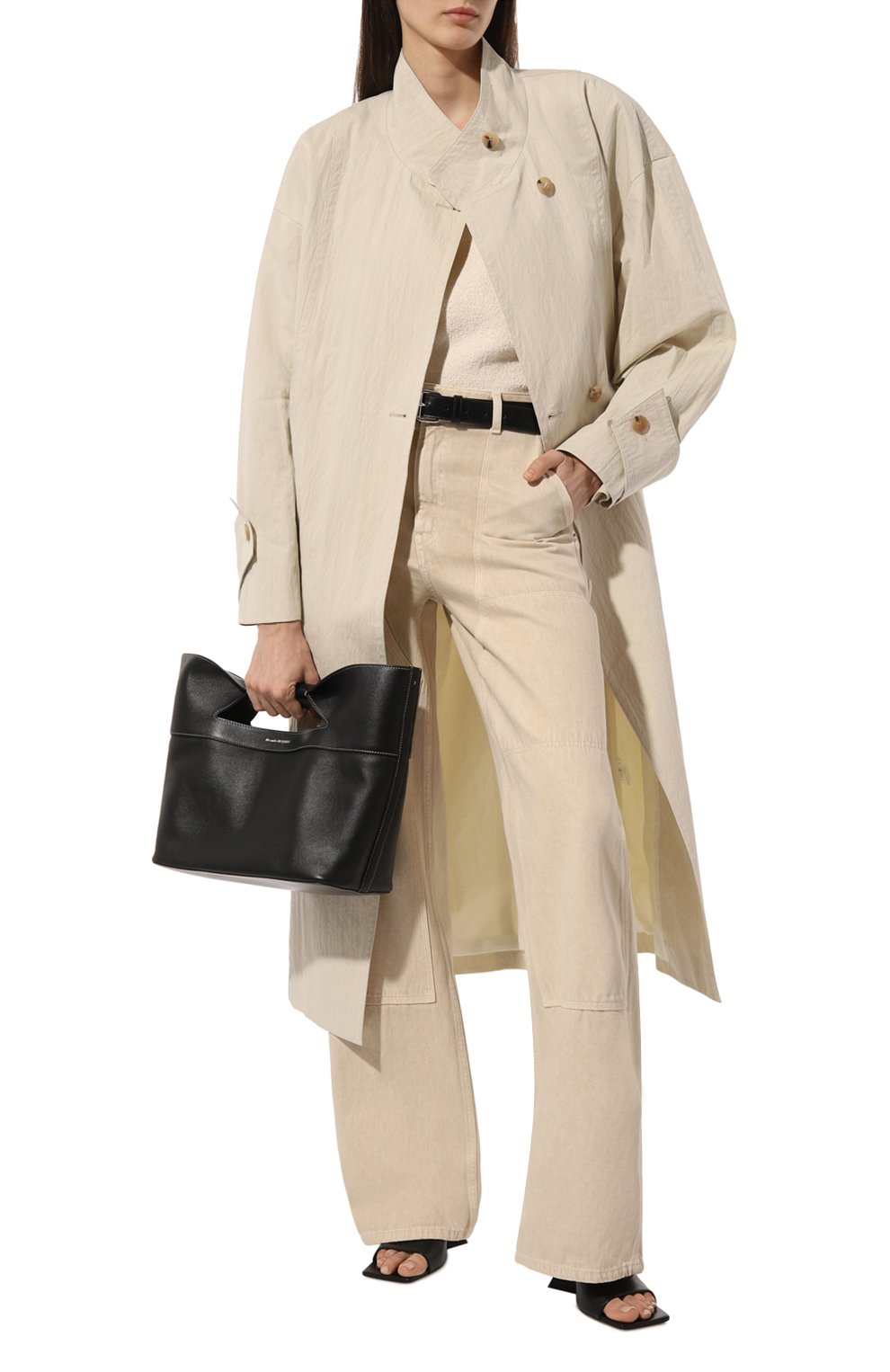 Сумка bow ALEXANDER MCQUEEN, арт. 709566/1BLCA, фото 8