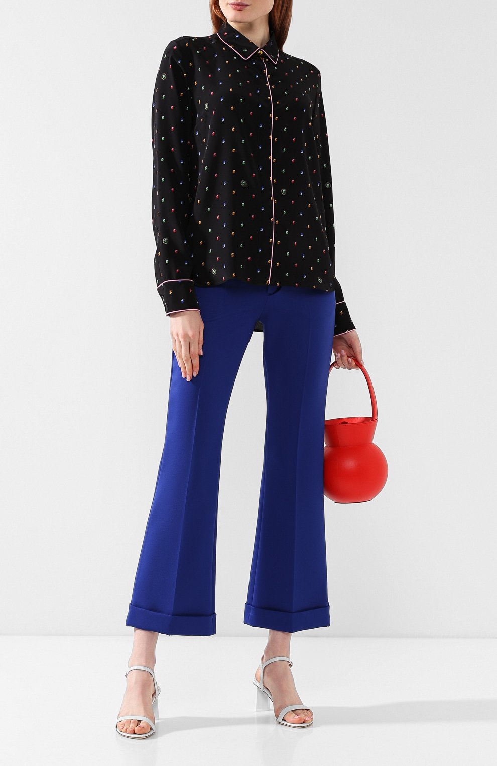 Шелковая рубашка STELLA MCCARTNEY, арт. 557866/SMA20, фото 2