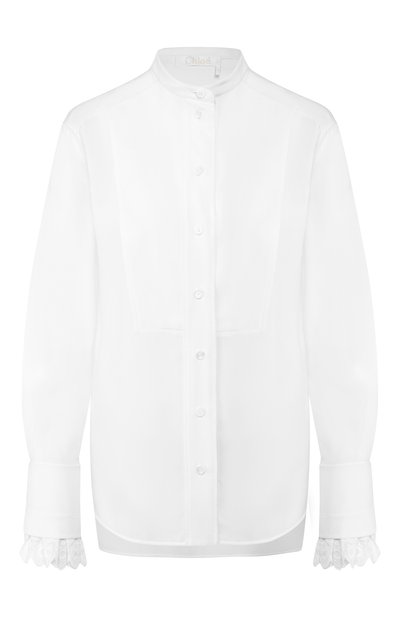 Женская шелковая рубашка CHLOÉ, арт. CHC19WHT48004