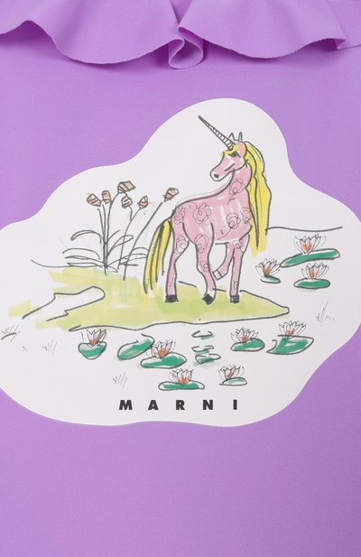 Слитный купальник MARNI, арт. M01656/M00M2, фото 3