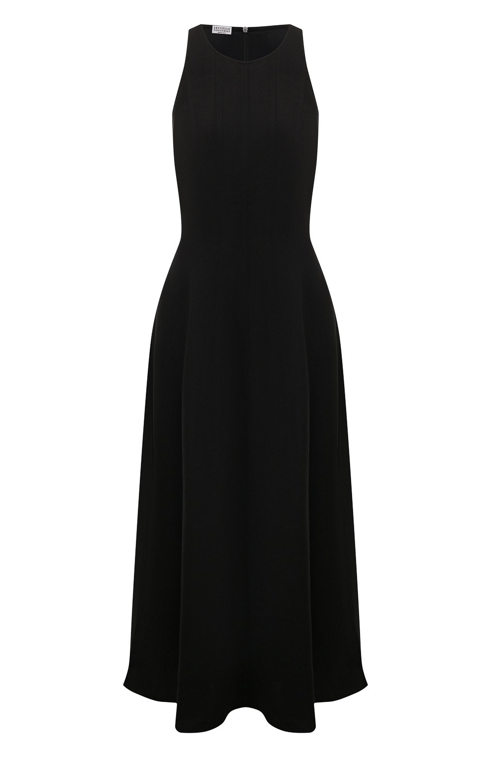 Платье из вискозы и льна BRUNELLO CUCINELLI, арт. MH126A5171, фото 1