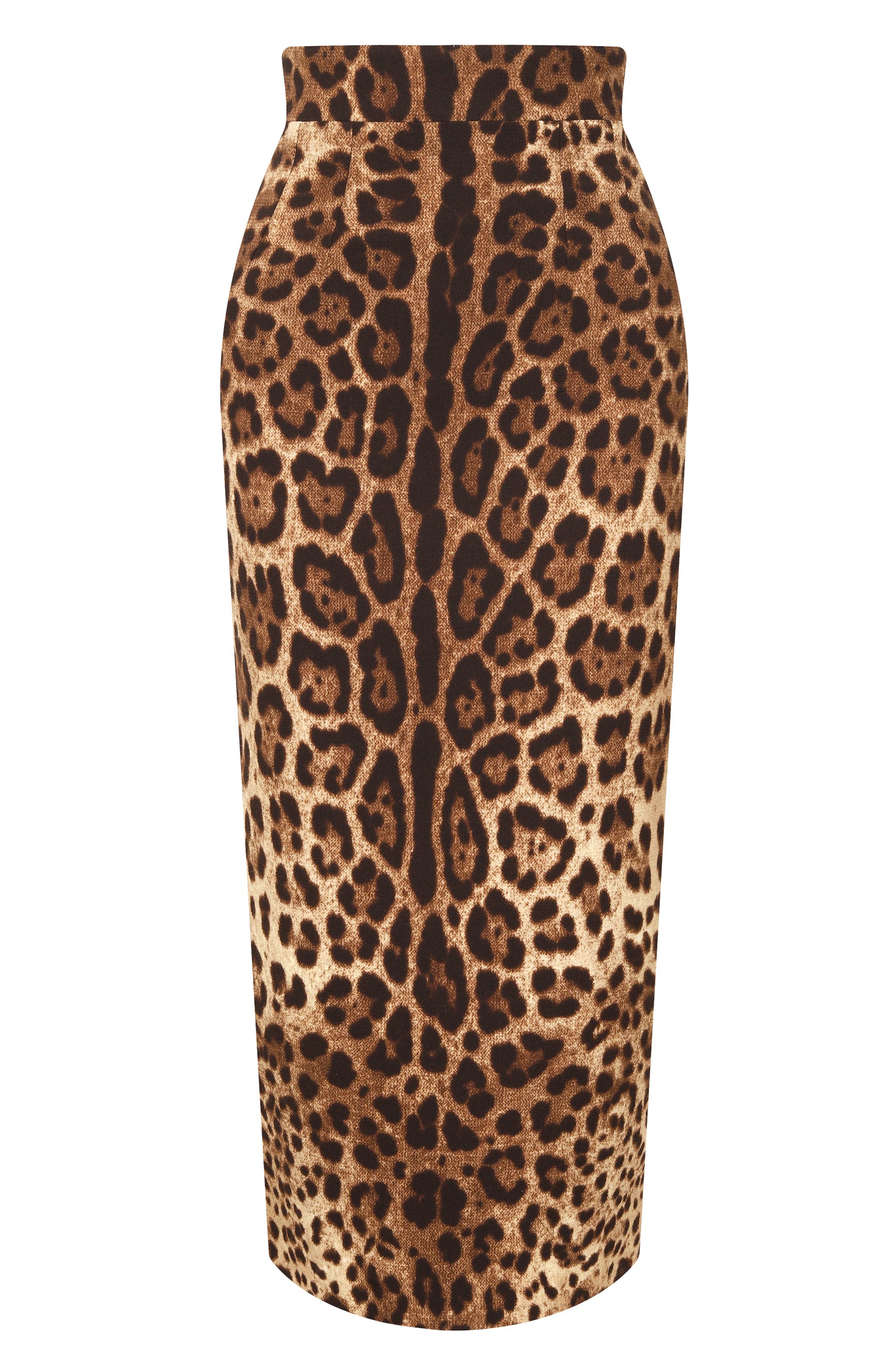 Шерстяная юбка DOLCE & GABBANA леопардового цвета по цене 165000 руб., арт. F4BZBT/FS2A3, фото 1 Шерстяная юбка DOLCE & GABBANA, арт. F4BZBT/FS2A3, фото 1