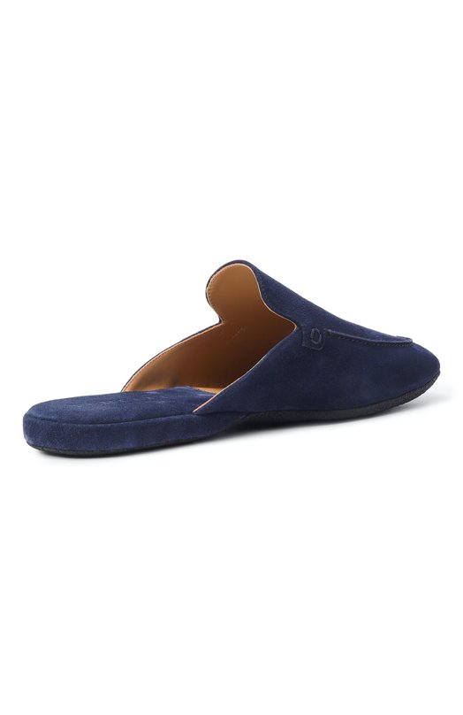 Замшевые домашние туфли Farfalla C19I/SUEDE Синий  C19I/SUEDE Фото 5