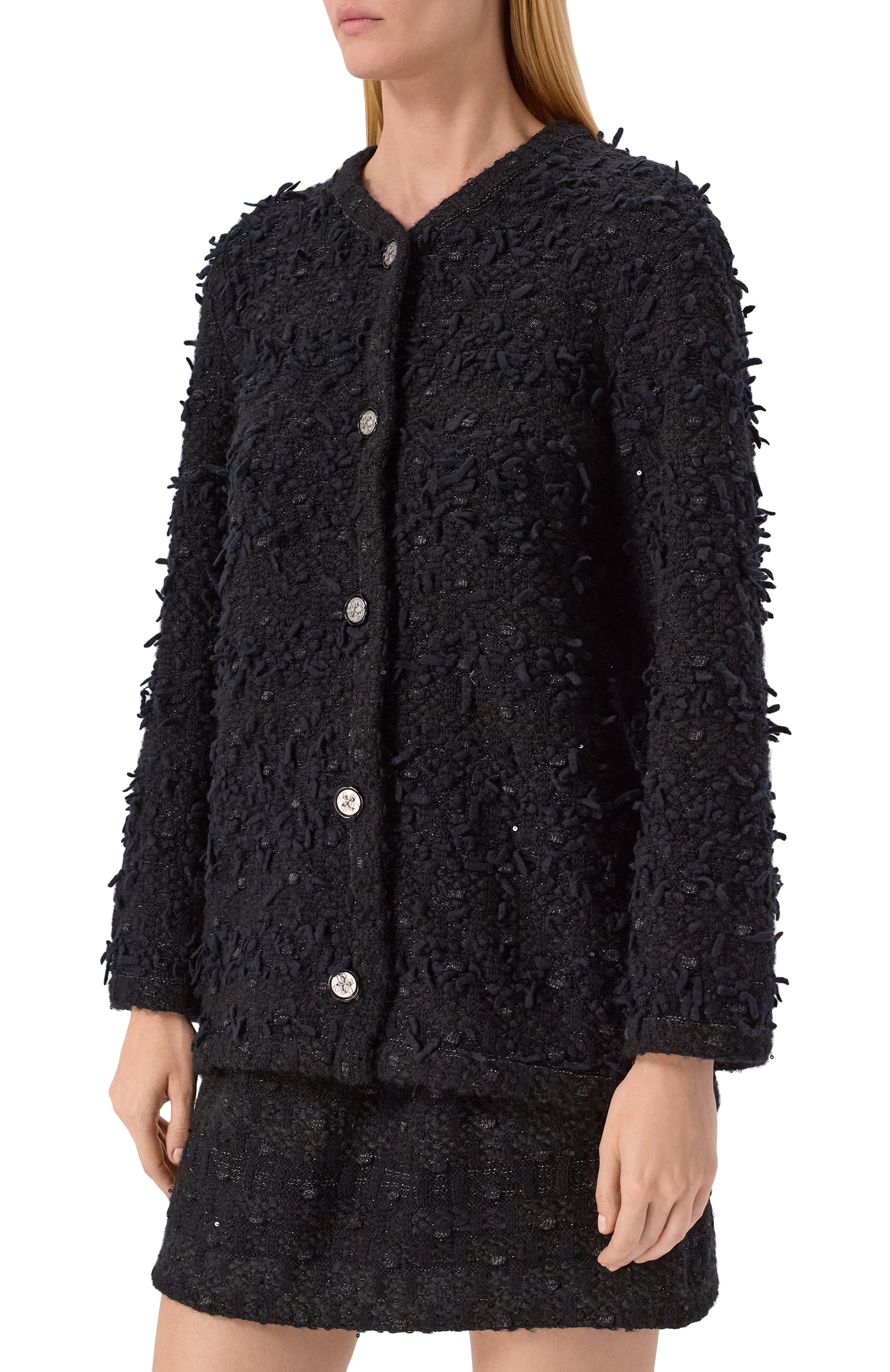 Кардиган �из шерсти и вискозы AND THE BRAND, арт. W26-CG044-1002-900, фото 3