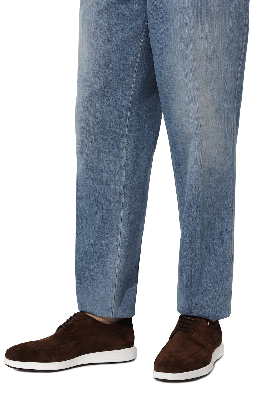 Замшевые дерби STEFANO RICCI, арт. UZ22_G5221/SDP, фото 3