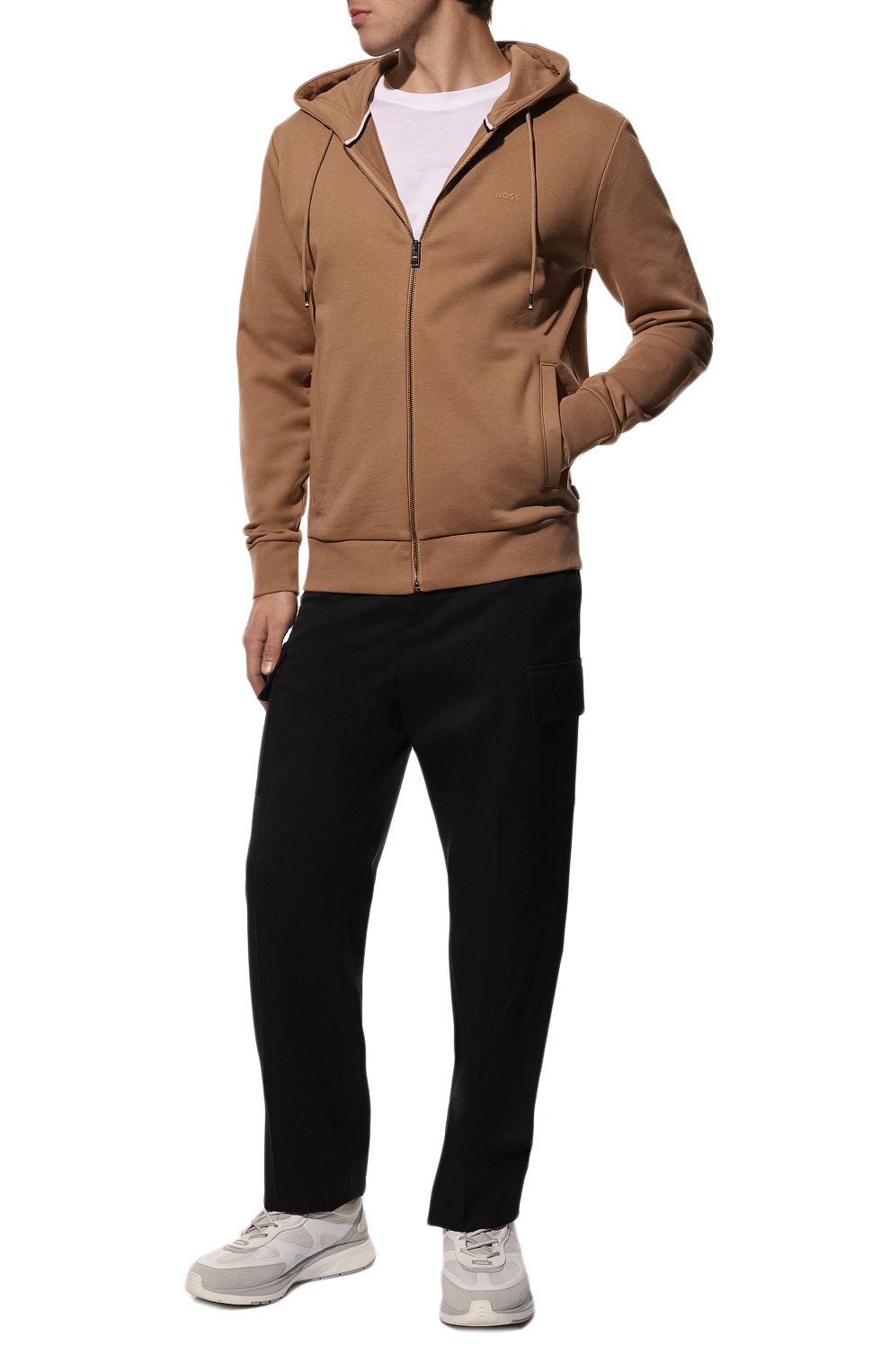 Хлопковая толстовка BOSS, арт. 50471960, фото 2