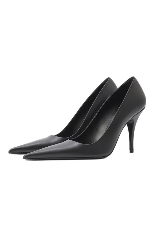 Кожаные туфли Sharp 80 VETEMENTS WH76HE500B/2471 LEATHER Чёрный WH76HE500B/2471 LEATHER