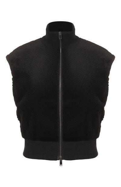 Женский жилет из норки MVST, арт. M016/MINK SHARED B