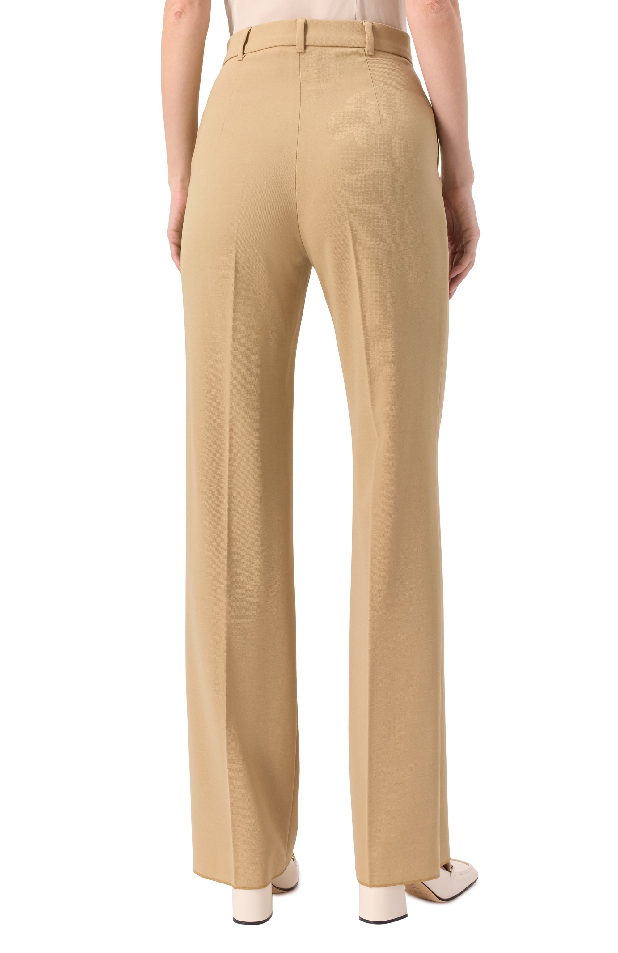 Шерстяные брюки MAX MARA STUDIO, арт. QUASAR, фото 4