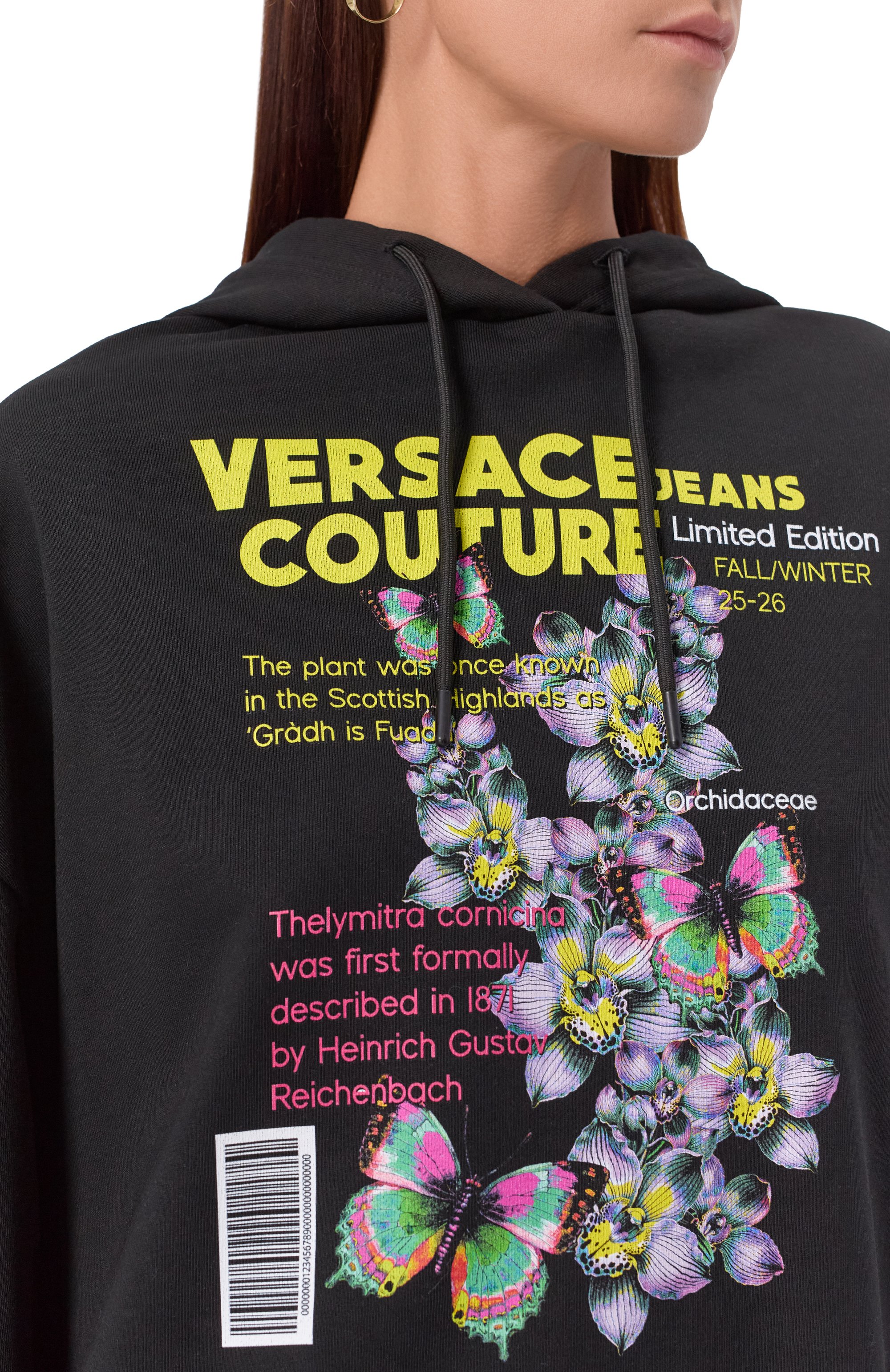 Хлопковое худи VERSACE JEANS COUTURE, арт. 79HAIB03/CFB00, фото 5