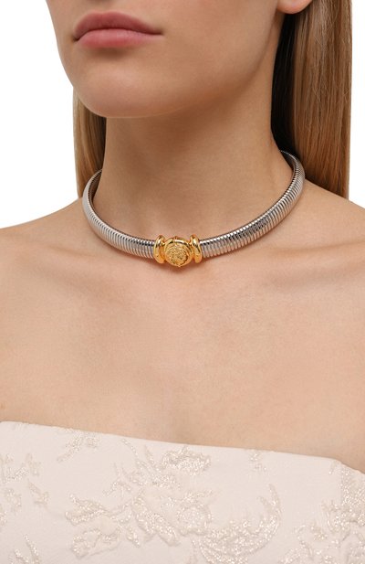 Колье LUV AJ серебряного цвета по цене 15650 руб., арт. CAM-N-AN, фото 2 Колье LUV AJ, арт. CAM-N-AN, фото 2