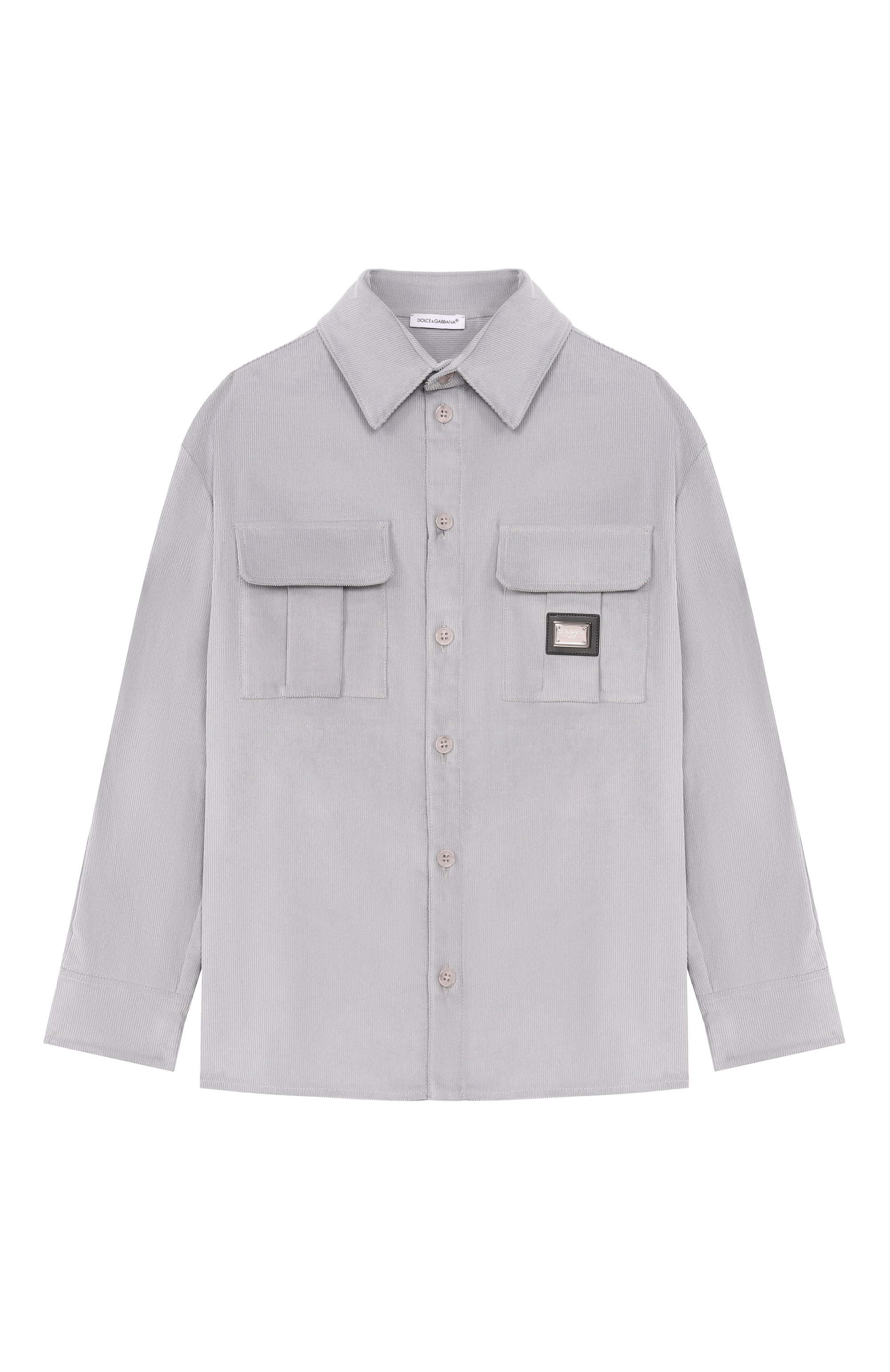 Вельветовая рубашка DOLCE & GABBANA, арт. L44S86/FUWFI_001, фото 1
