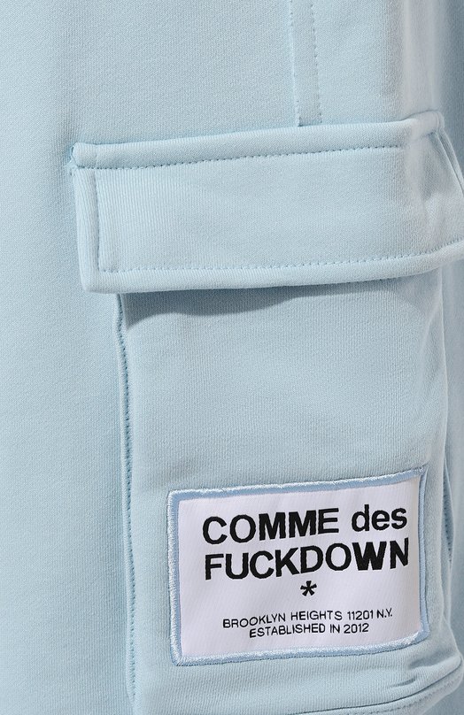 фото Хлопковые джоггеры comme des fuckdown