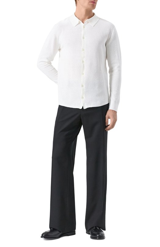 Хлопковая рубашка Van Laack SAFIN0/S00267 Белый  SAFIN0/S00267 Фото 2