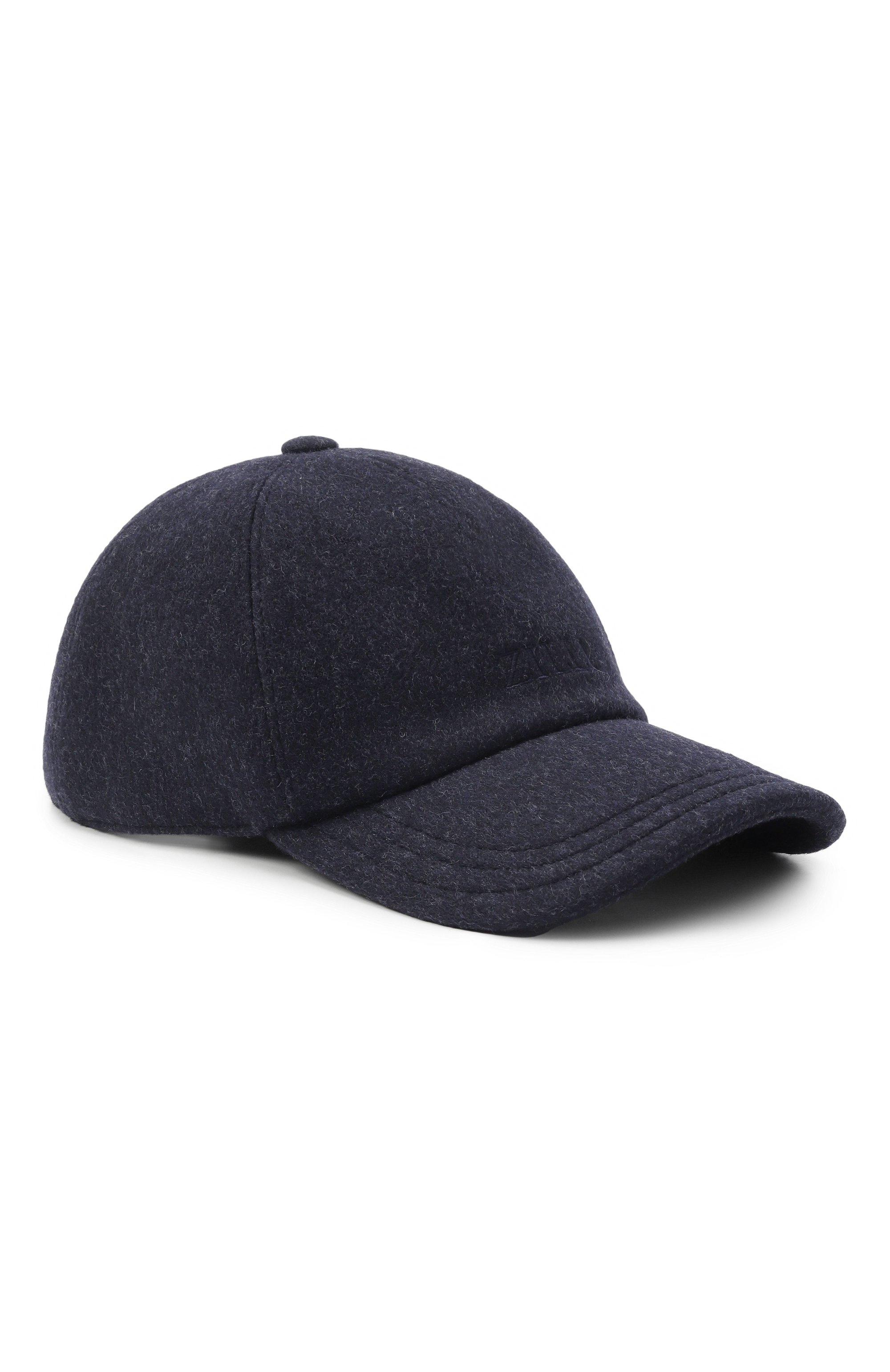 Бейсболка из шерсти и шелка ZILLI темно-синего цвета по цене 79950 руб., арт. CAP002M0240VZL000, фото 1 Бейсболка из шерсти и шелка ZILLI, арт. CAP002M0240VZL000, фото 1