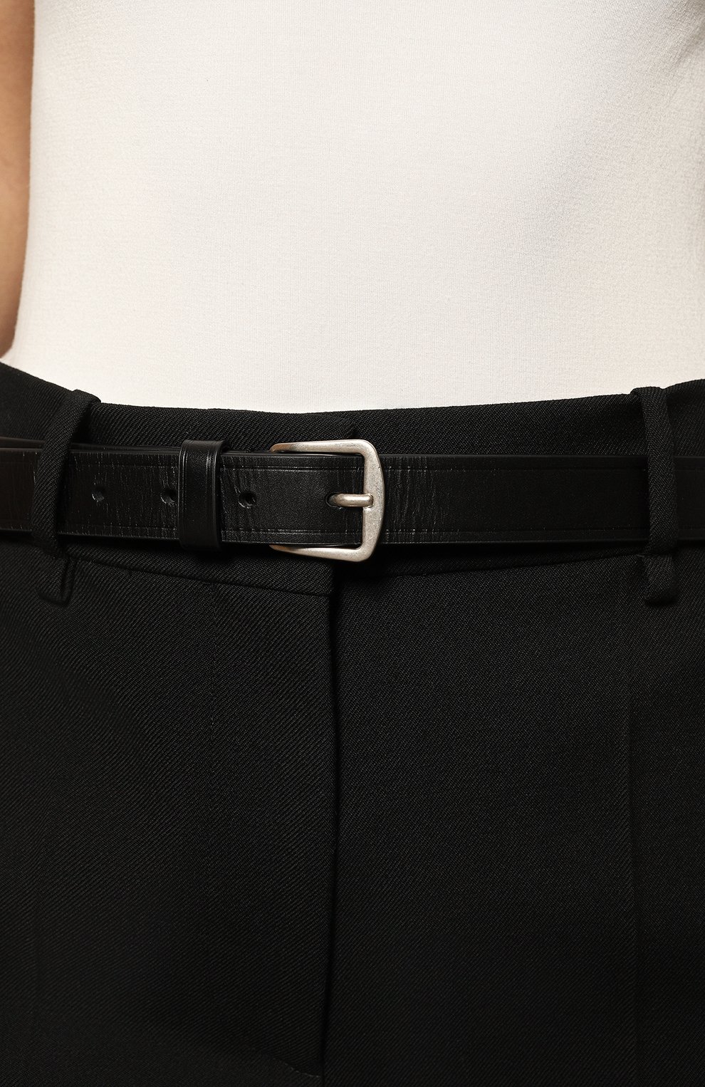 Кожаный ремень ANN DEMEULEMEESTER, арт. 2402-U-BE02-LT128-099, фото 2