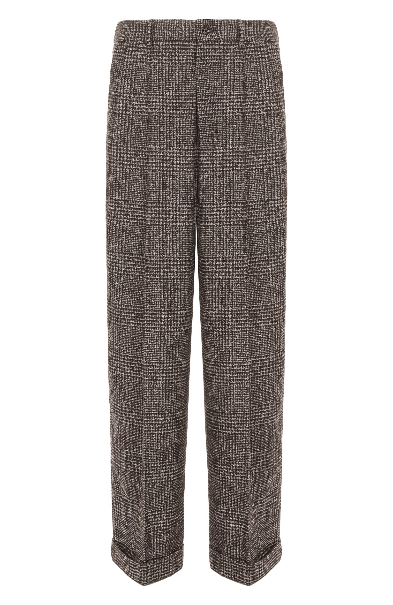 Брюки из шерсти и хлопка DOLCE & GABBANA, арт. GP160T/FQMKD, фото 1